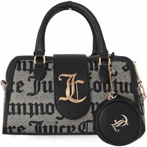 Juicy Couture Overstated Juicy Crossbody Satchel Handbag